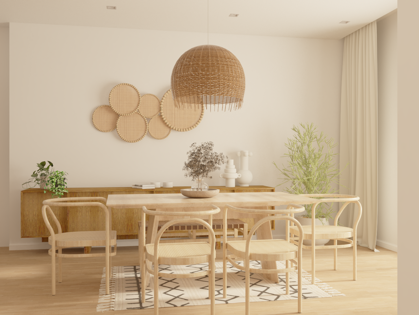 Comedor moderno, por FA Interiorismo, Málaga